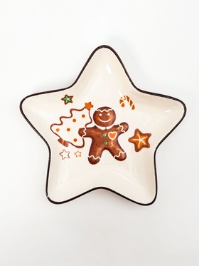 {{photo.Alt || photo.Description || 'УЦЕНКА Тарелка для сервировки «Имбирные человечки» 26.5×25.5×3.3 см'}}