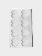 УЦЕНКА Форма для выпечки и муссовых десертов 8 ячеек 29×17×2 см «Сердце», белая - Фото 5