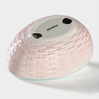 УЦЕНКА Салатник «Зайка» 18×14×11 см, розовая - Фото 5