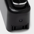 УЦЕНКА Диспенсер для жидкого мыла механический, 350 мл, пластик, чёрный - Фото 4