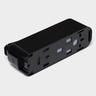 УЦЕНКА Диспенсер для жидкого мыла механический, 350 мл, пластик, чёрный - Фото 6