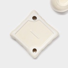 УЦЕНКА Чайная пара «Зефирка», чашка 250 мл, 11×8×7 см, блюдце 13×6×10 см, бежевая - Фото 14