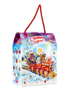 Сладкий новогодний подарок «Паровозик», детский, 600 г - фото 58045205