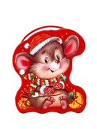 Сладкий новогодний подарок «Обожайка», детский, 500 г - фото 58045282