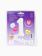 Воздушный шар фольгированный 40" «Цифра 1» - Фото 2