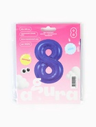 Воздушный шар фольгированный 40" «Цифра 8» - Фото 2