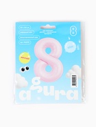 Воздушный шар фольгированный 40" «Цифра 8» - Фото 2