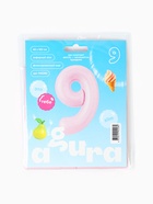 Воздушный шар фольгированный 40" «Цифра 9» - Фото 2