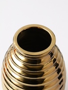 Ваза «Дайзи», полосы, 20×11×7 см, керамика, золото - фото 58045354