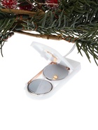 Декор настенный «Еловая ветвь с шишками», 70×27 см, 30 LED, от батареек CR2032×2, свечение тёплое белое - фото 9456736