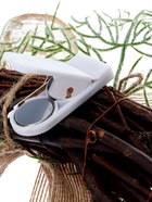 Декоративный венок «Ель с колокольчиком», d=55 см, 30 LED, от батареек CR2032×2, свечение тёплое белое - Фото 6