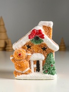 Фигурка светящаяся «Пряничка у домика», керамика, 8.5×6×11.5 см, МИКС - Фото 2