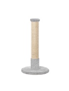 Когтеточка столбик «Мегастолб» 62×62×118 см, сизаль, серый 10934764