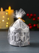 Декоративная свеча новогодняя «Карусель с лошадками», 60×80 мм, серый - фото 119049295 Декоративная свеча новогодняя «Карусель с лошадками», 60×80 мм, серый - фото 119049295