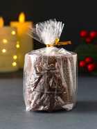 Декоративная свеча новогодняя «Лошадь Бохо», 70×75 мм, лак, коричневый - фото 7492476