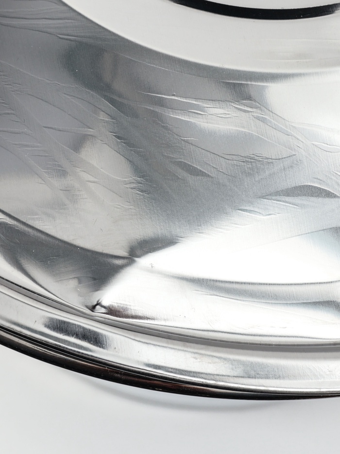 УЦЕНКА Ведро с крышкой 10 л, d=30 см, из нержавеющей стали AISI 201