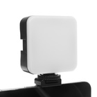 УЦЕНКА Набор блогера AY-49, штатив для телефона с лампой, микрофон, Bluetooth кнопка, чёрный 1049546 - Фото 7