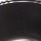 УЦЕНКА Чаша для мультиварки Luazon, универсальная, 5 л, антипригарная, серая - Фото 2