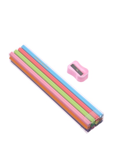 Карандаши цветные «Мульти-Пульти. Цветочек», 12 цветов, незаточенные, формовой корпус