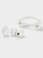 УЦЕНКА Набор для специй на бамбуковой подст 4 шт., солонка, перечница, салфетница, зубочист - Фото 6