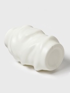 УЦЕНКА Ваза для цветов, 9×6×20 см, белая 10936333