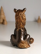 Копилка для денег «Радостный конь», гипс, 20 см, под бронзу - Фото 4