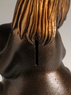 Копилка для денег «Лошадь с сердцем», гипс, 23 см, под бронзу - фото 7583158