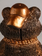 Копилка для денег «Хомяк в кепке», гипс, 20 см, под бронзу - фото 809246630