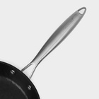 УЦЕНКА Набор сковород Magistro Rock Stone. 2 шт.: d=22 см d=26 см, кухонные щипцы, Greblone C3, инд - Фото 12