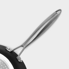 УЦЕНКА Набор сковород Magistro Rock Stone. 2 шт.: d=22 см d=26 см, кухонные щипцы, Greblone C3, инд - Фото 13