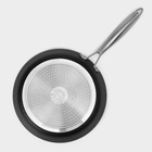 УЦЕНКА Набор сковород Magistro Rock Stone. 2 шт.: d=22 см d=26 см, кухонные щипцы, Greblone C3, инд - Фото 14