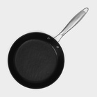 УЦЕНКА Набор сковород Magistro Rock Stone. 2 шт.: d=22 см d=26 см, кухонные щипцы, Greblone C3, инд - Фото 9