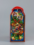 Коробка подарочная новогодняя, складная «Зимняя сказка» 23×10×22 см - Фото 4