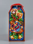 Коробка подарочная новогодняя, складная «Зимняя сказка» 23×10×22 см - Фото 5