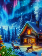 Коробка подарочная новогодняя, складная «Зимняя сказка» 23×10×22 см - Фото 7