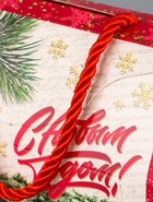 Коробка подарочная новогодняя, складная «Добрые традиции» 16×8×20 см 10900171