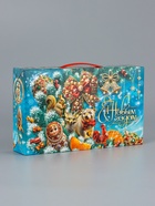Подарочная новогодняя коробка «МалаХит», для сладких подарков, 25×5×15 см 10900175