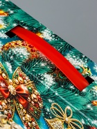 Подарочная новогодняя коробка «МалаХит», для сладких подарков, 25×5×15 см 10900175