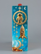 Подарочная новогодняя коробка «МалаХит», для сладких подарков, 25×5×15 см 10900175