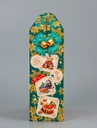 Подарочная коробка новогодняя «Вкус детства», для сладких подарков, 17×7×25.5 см (5 шт) - фото 809246847