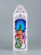 Подарочная коробка новогодняя «Мечты сбываются», для сладких подарков, 17×7×25.5 см (5 шт) - фото 809246863