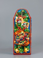 Коробка подарочная новогодняя, складная «Зимняя сказка» 23×8.5×23 см - Фото 4