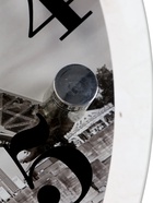 УЦЕНКА Часы настенные, интерьерные «Эйфелева Башня», d=30 см, бесшумные - Фото 6