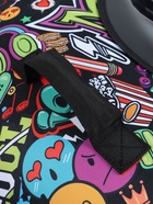 Тюбинг – ватрушка «Стикеры», диаметр чехла 110 см, разноцветная, чёрная, Winter Star 10873223