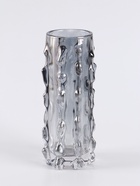 Ваза «Алонзо», 30×10 см, стекло, чёрная - фото 58046021