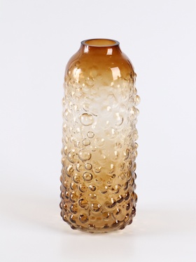 Ваза «Беттино», 30×11 см, стекло, коричневая