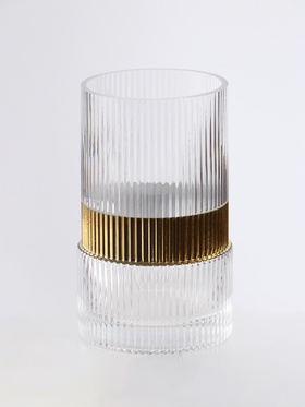 Ваза «Лауро», 16.5×10 см, стекло, прозрачная