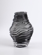 Ваза «Модесто», 19×12 см, стекло, чёрная 10901008