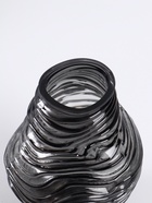 Ваза «Модесто», 19×12 см, стекло, чёрная 10901008