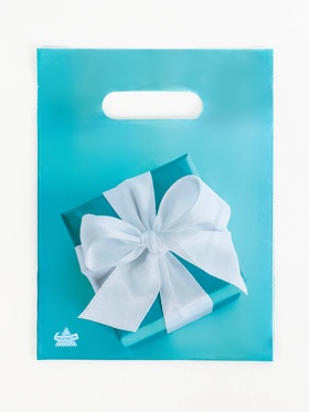 Пакет подарочный «Милый сюрприз», полиэтиленовый с вырубной ручкой, 19?25 см, 30 мкм (комплект 100 шт)